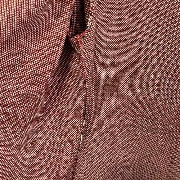 Cardigan Leo & Nicole Sz PS Red Black Plaid Sweater Open Front Grandma-Core - Picture 12 of 12